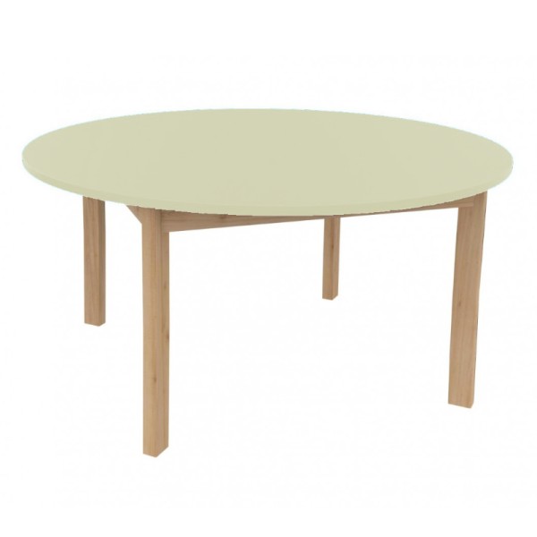 Table ronde en bois pour enfants