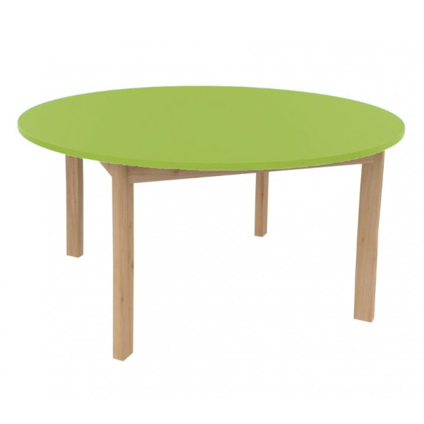 Table ronde en bois pour enfants