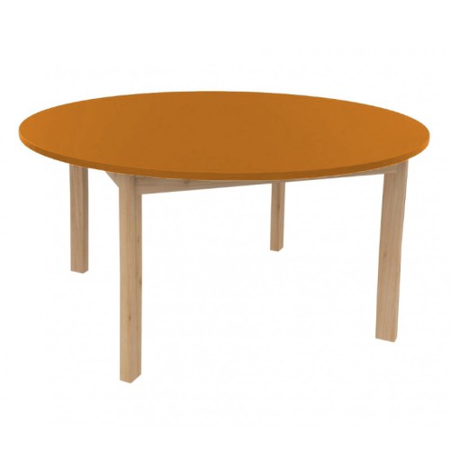 Table ronde en bois pour enfants