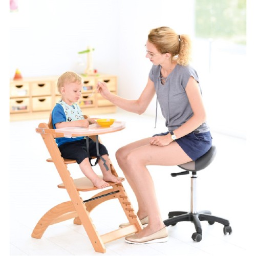 Tabouret ergonomique sur roulettes