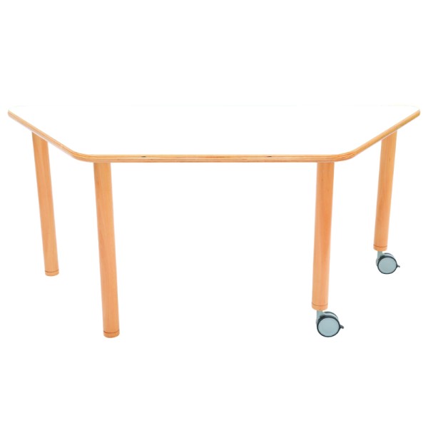 Table enfant trapèze classe flexible