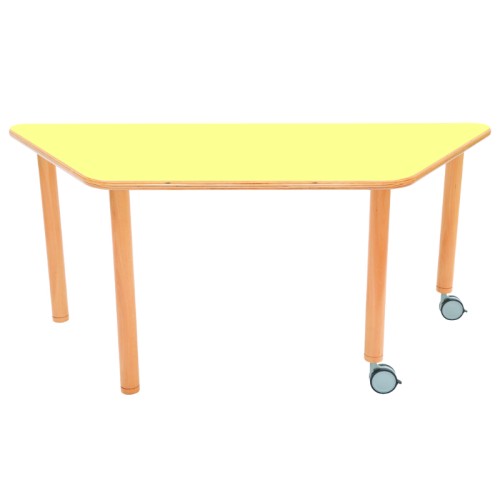 Table enfant trapèze classe flexible