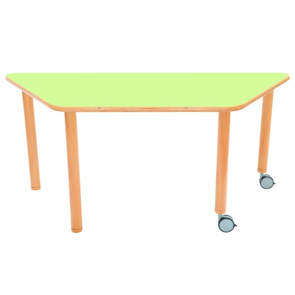 Table enfant trapèze classe flexible