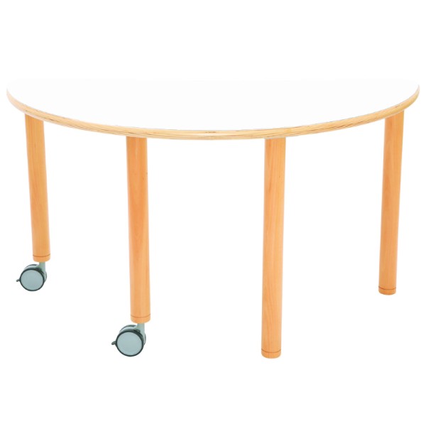 Table enfant demi lune mobile