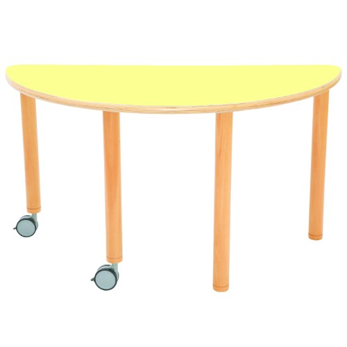 Table enfant demi lune mobile