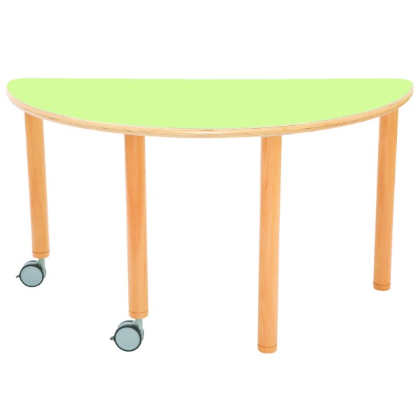 Table enfant demi lune mobile