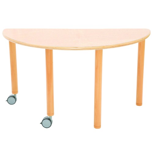 Table enfant demi lune mobile