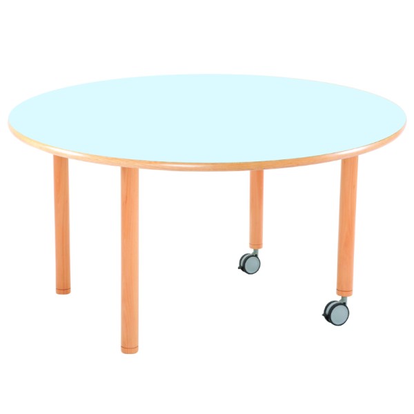 Table enfant ronde classe flexible