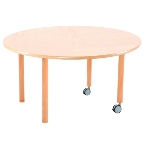 Table enfant ronde classe flexible