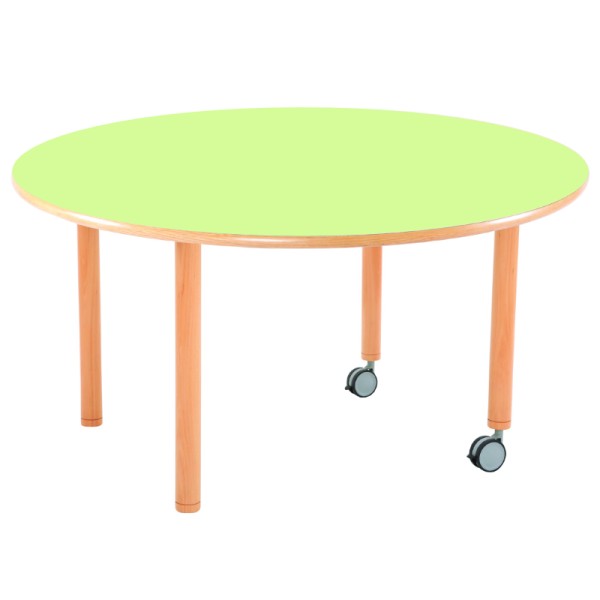 Table enfant ronde classe flexible