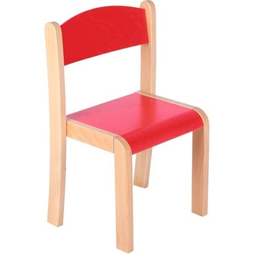 Chaise classe maternelle colorée - T1 à T3