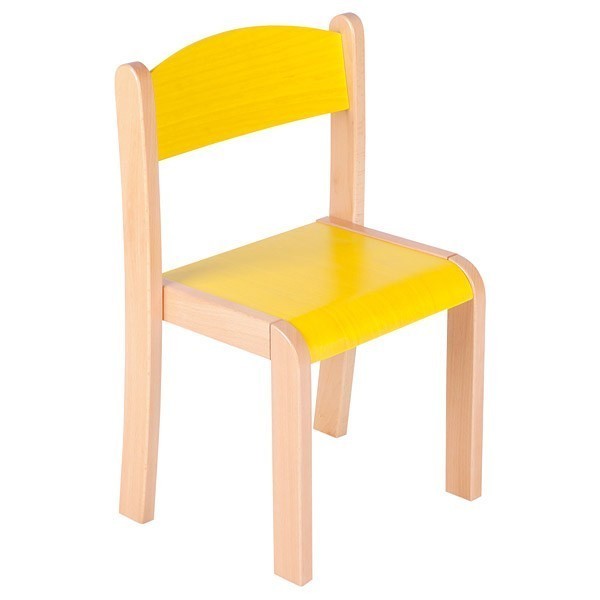 Chaise classe maternelle colorée - T1 à T3