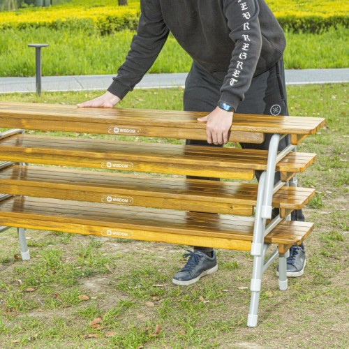 Banc extérieur empilable 4 - 7 ans