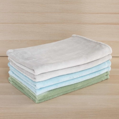 Lot de 7 - Couverture microfibre crèche