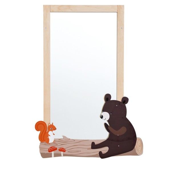 Miroir enfant forêt