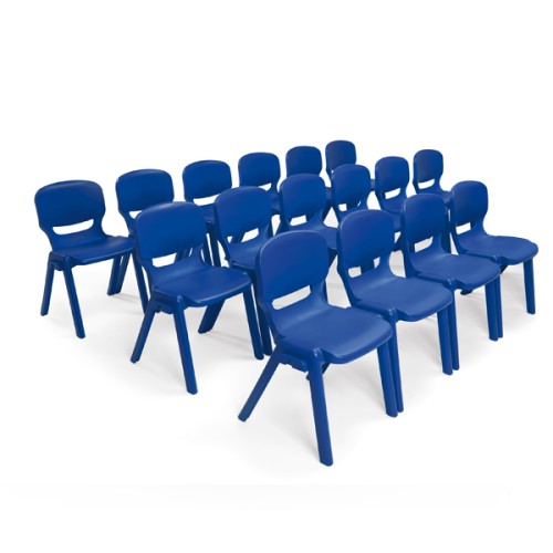 Lot 2 chaises polypropylene - Taille 06