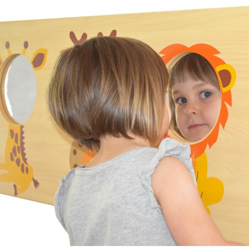 Miroir enfant avec animaux