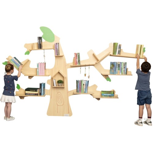 Arbre bibliothèque espace enfants