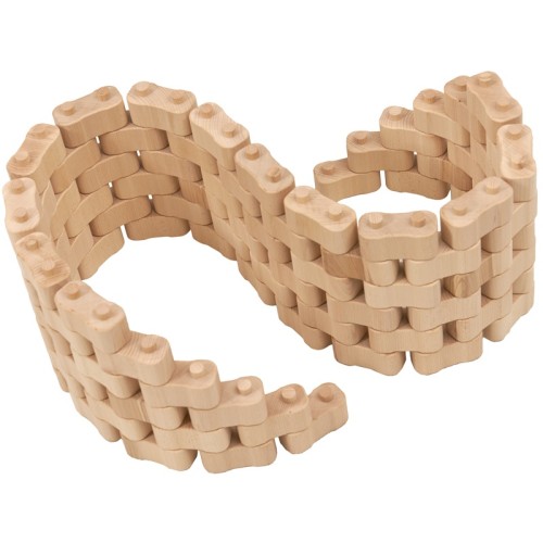 Jeu de construction en bois