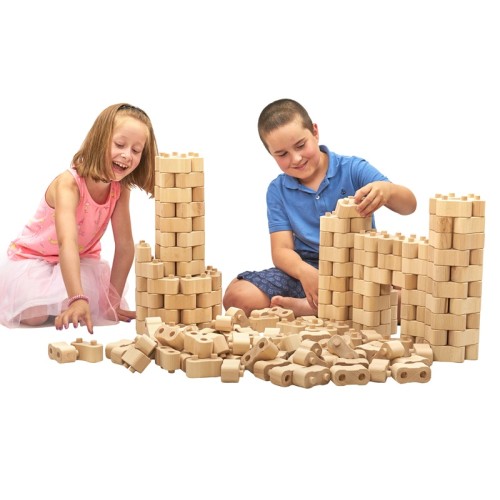 Jeu de construction en bois