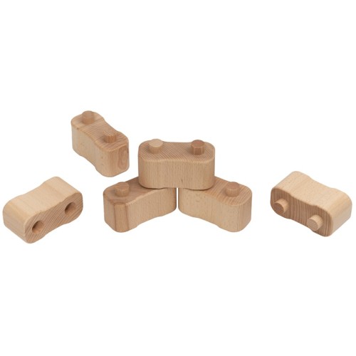 Jeu de construction en bois