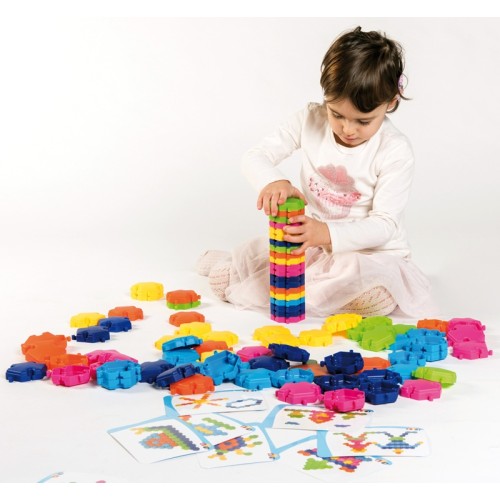 Jeu de construction hexagones