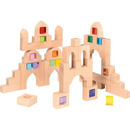 Jeu de construction château fort