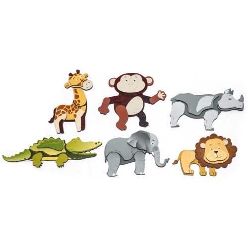 Pack puzzles aimantés - Jungle et Ferme