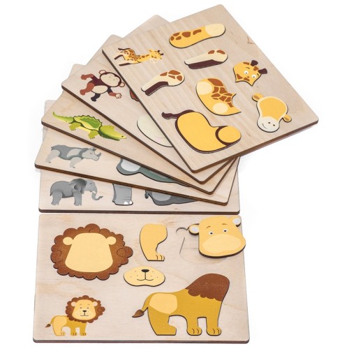 Pack puzzles aimantés - Jungle et Ferme