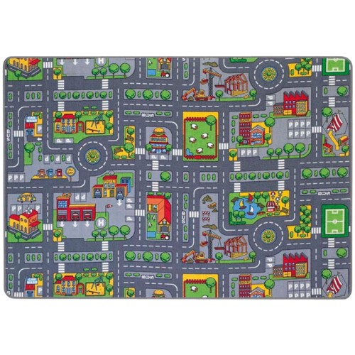 Grand tapis de jeu route - 200 x 140 cm