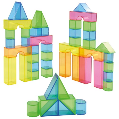 Jouets translucides table lumineuse