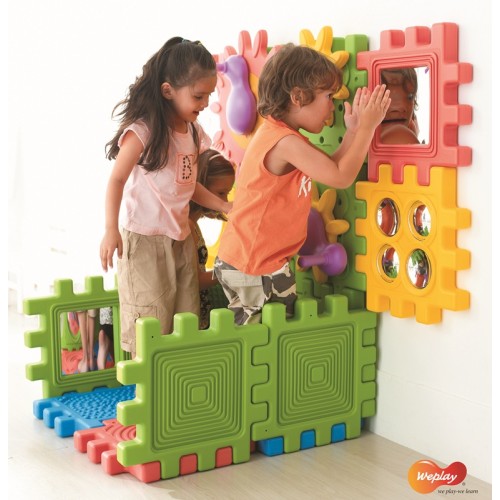 Blocs de construction tactiles maternelle