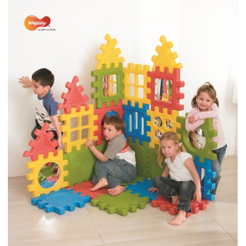 Blocs de construction tactiles maternelle