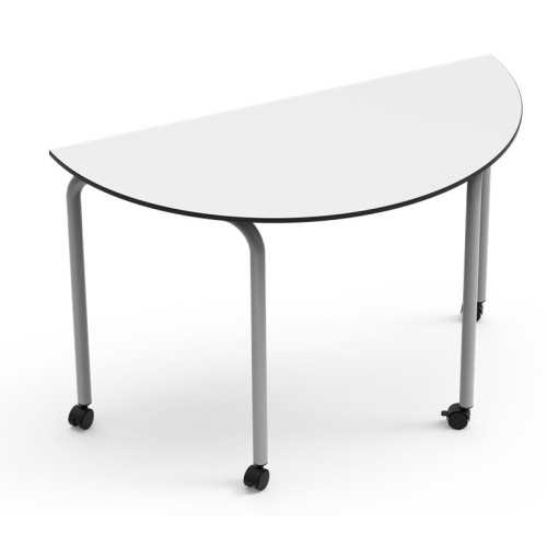 Table scolaire modulable demi cercle