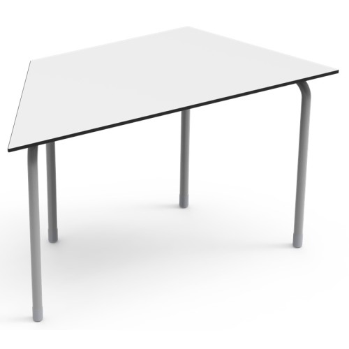 Table scolaire modulaire trapèze