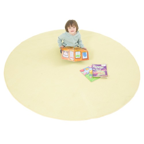 Tapis de sol rond espace enfants