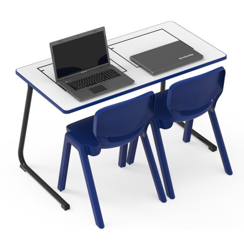 Table scolaire biplaces ERGOS