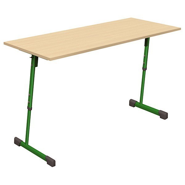 Table scolaire 2 places réglable