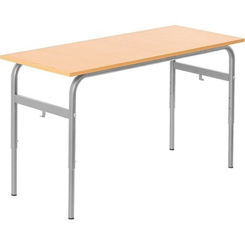 Lot de 6 tables écolier réglable