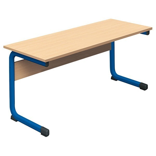 Lot de 2 tables salle de classe biplace