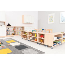 Meuble à casiers pour école, rangement de classe maternelle, mobilier de  classe maternelle