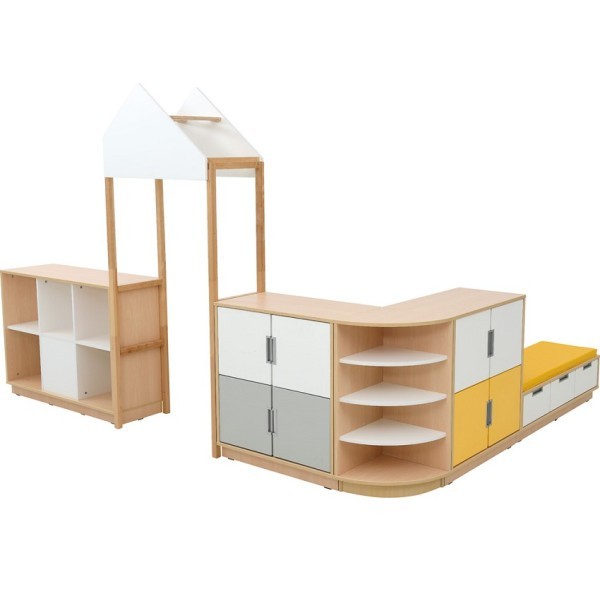 Mobilier scolaire d'angle