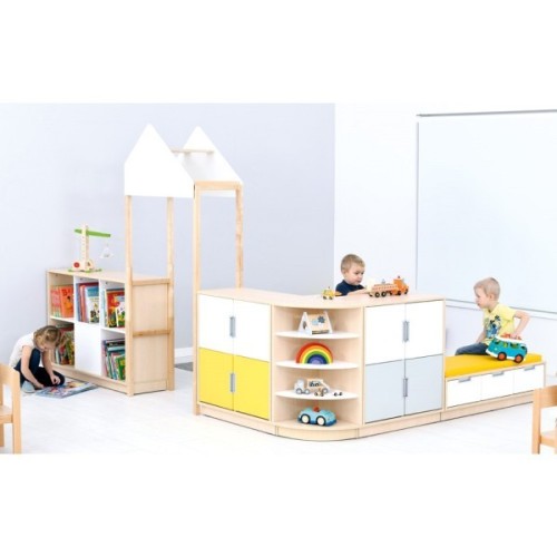 Mobilier scolaire d'angle