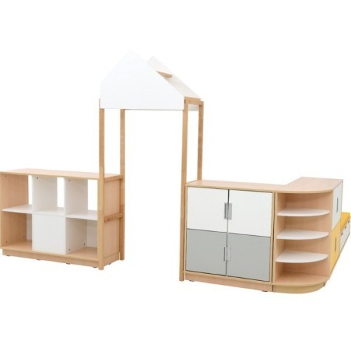 Mobilier scolaire d'angle