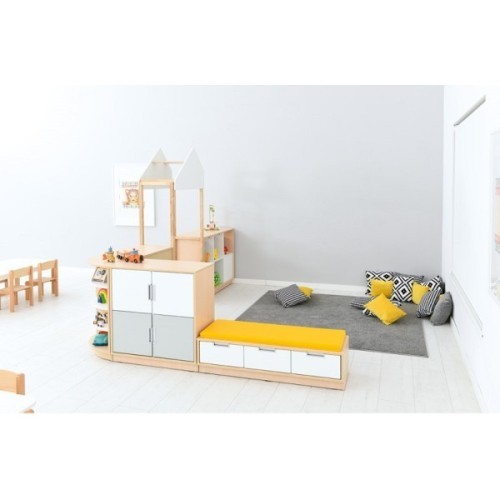 Mobilier scolaire d'angle