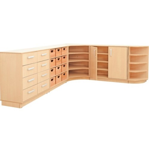 Mobilier d'angle salle de classe