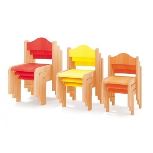 Chaise enfant rouge - T3