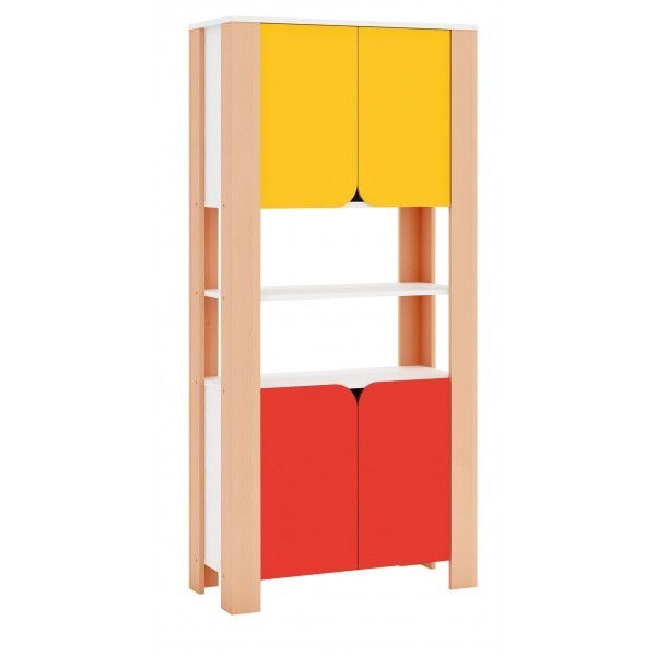 Armoire semi ouverte