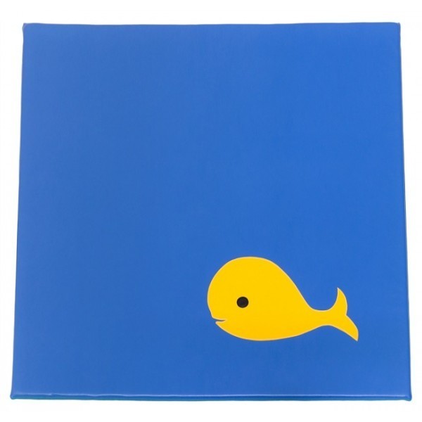 Tapis crèche - motif baleine