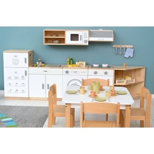 Frigo en bois enfant